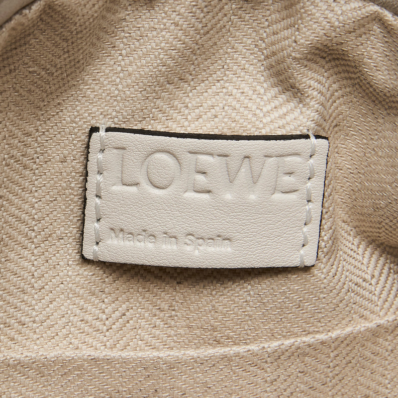 Loewe Leather Puzzle Hobo Bag in Light Gray