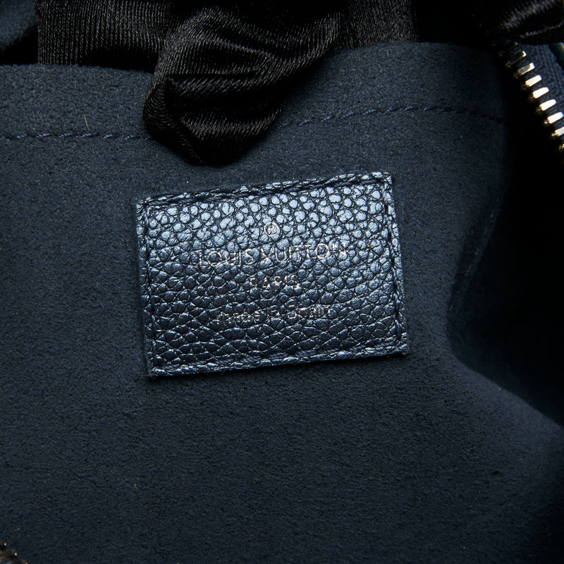 Louis Vuitton Monogram Mini Metalic Blue Speedy 20 (Label)