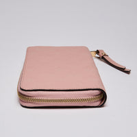 Louis Vuitton Embossed Monogram Pink Leather Zip Around Wallet