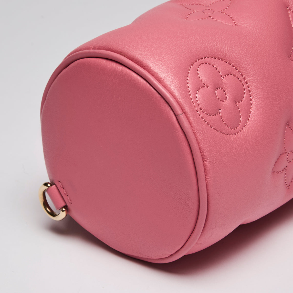 Louis Vuitton Embossed Pink Mini Papillon Bag