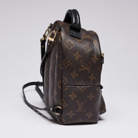 Louis Vuitton Monogram Canvas Mini Palm Spring Back Pack (side)