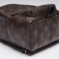 Louis Vuitton Monogram Canvas Mini Palm Spring Back Pack (corner)