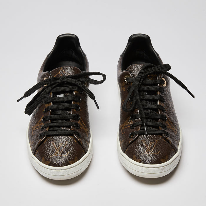 Louis Vuitton Monogram Sport Lace Up Sneaker Size 35