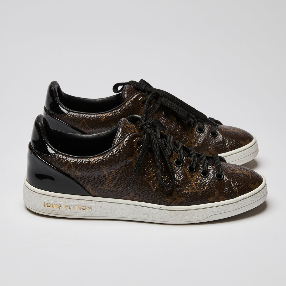 Louis Vuitton Monogram Sport Lace Up Sneaker Size 35