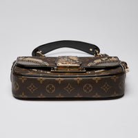 Louis Vuitton Limited Edition Python Monogramissime Pochette Flap Bag