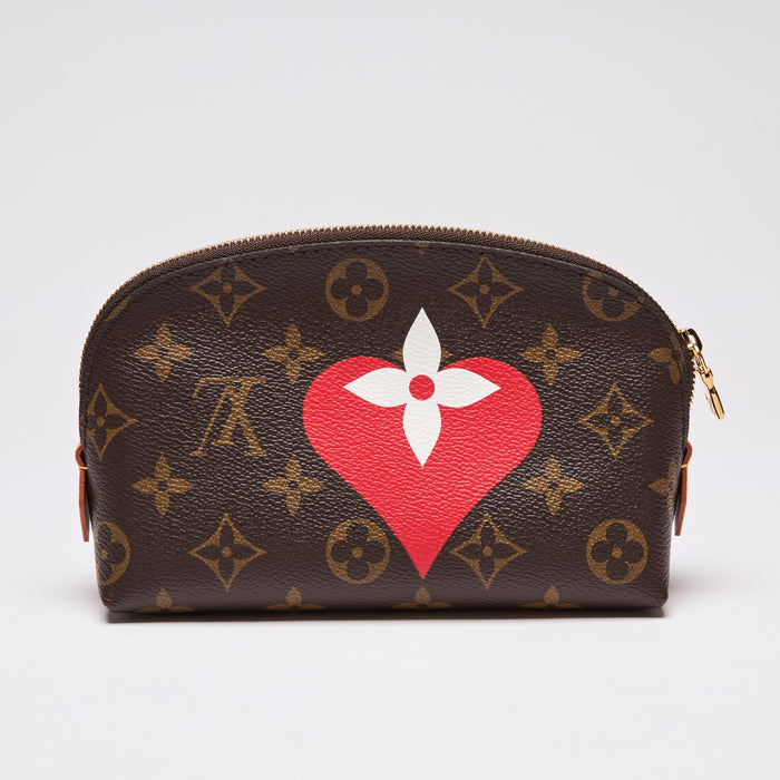 Louis Vuitton Cosmetic Pouch "Game on Monogram" (Back)