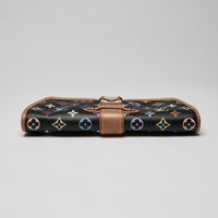 Louis Vuitton Shirley Multi-Color Monogram Clutch Black (Bottom)