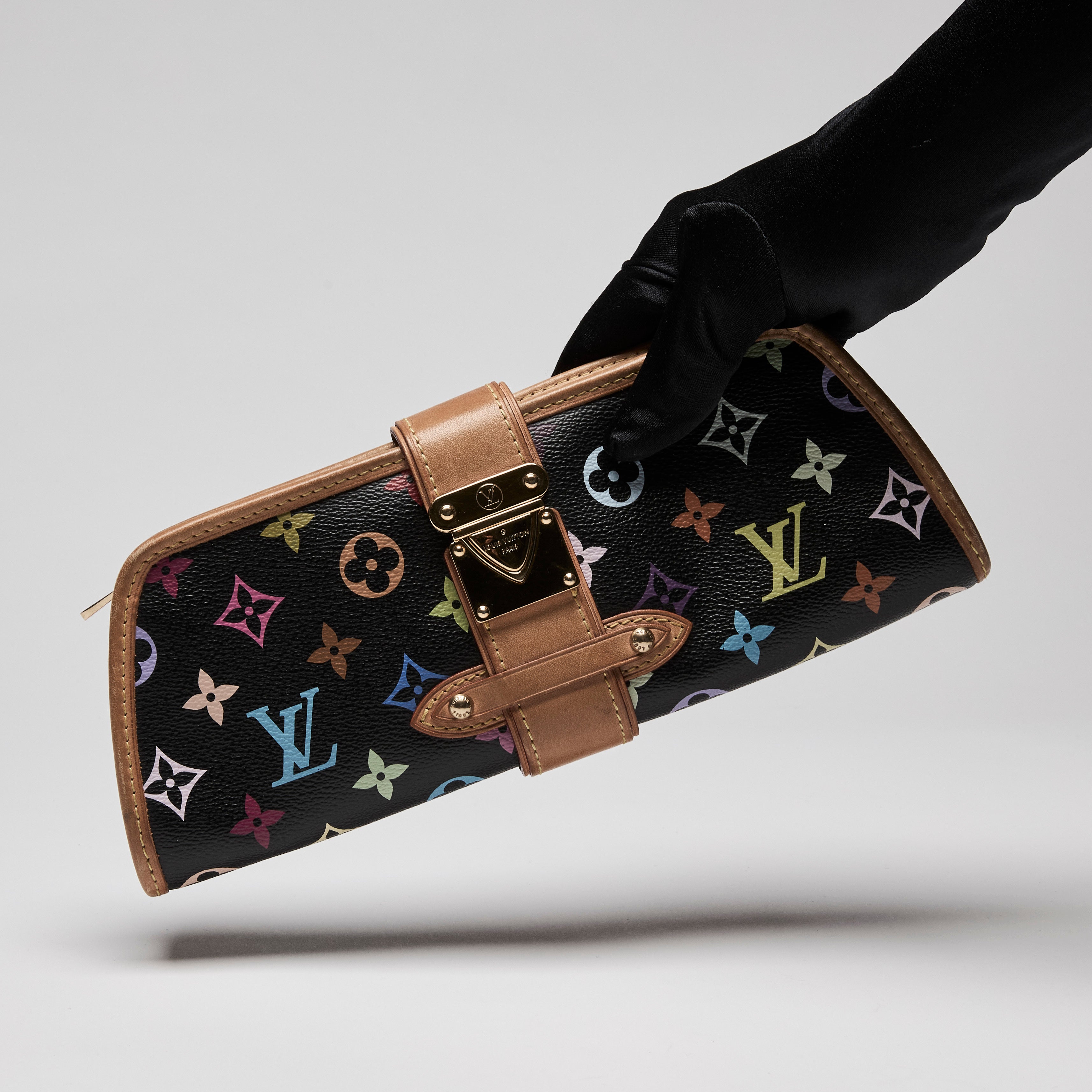 Louis shops Vuitton Monogram Clutch