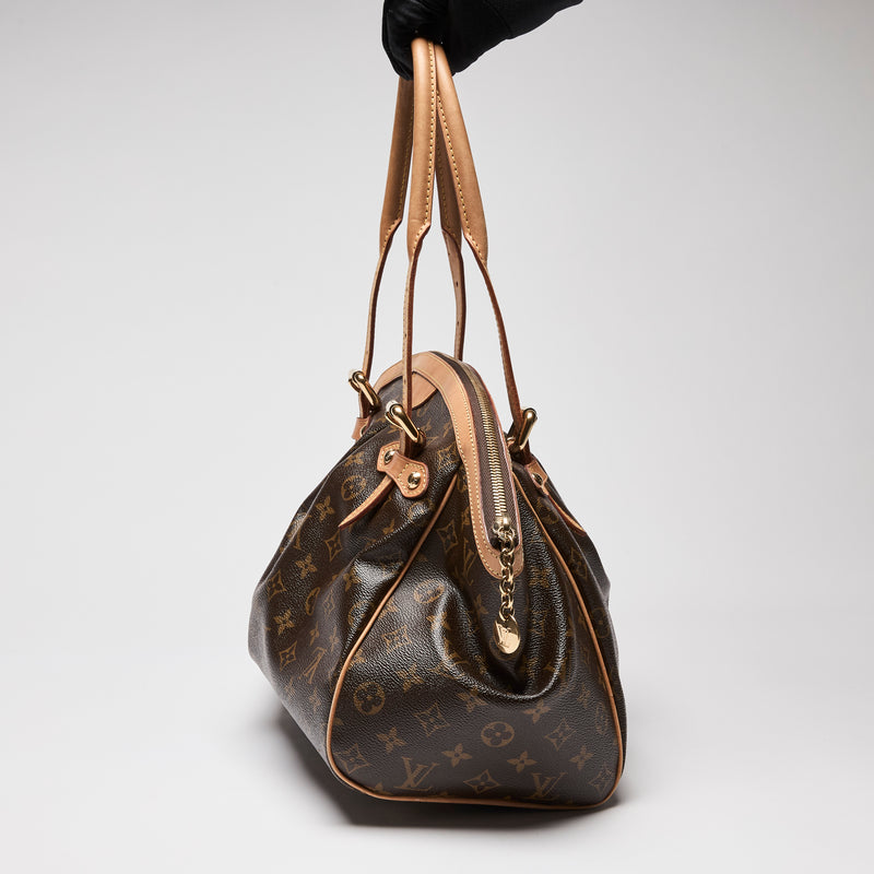 Louis Vuitton Monogram Tivoli GM Brown (Side)