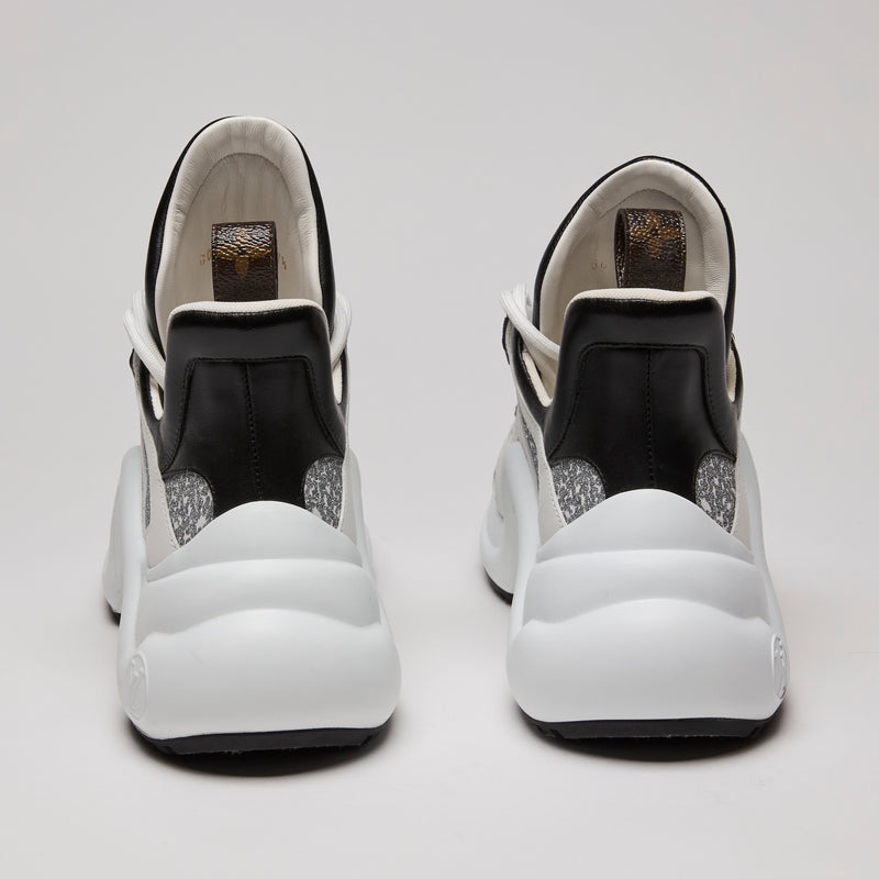 LV Archlight Sneakers (White/Silver/Black) Size 37.5(back)