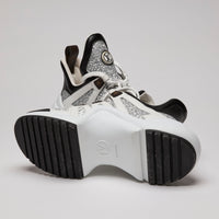 LV Archlight Sneakers (White/Silver/Black) Size 37.5(bottom)