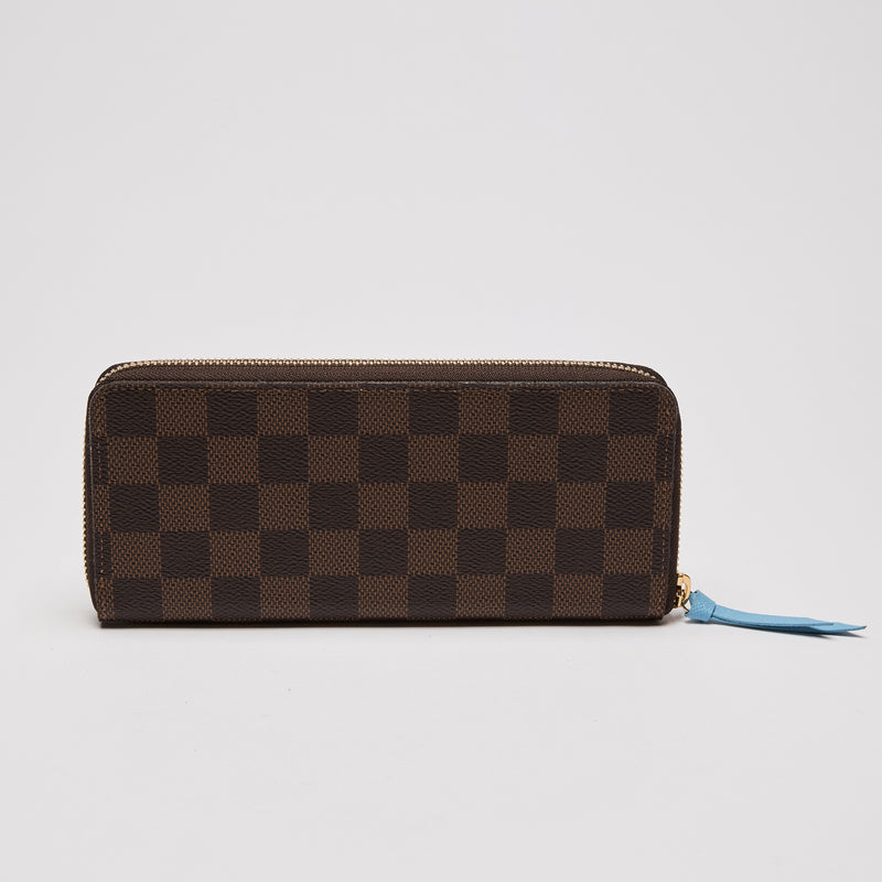 LV Damier Ebene Portefeuille Clemence Wallet(back)