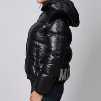 Moncler Black Down Puffer Jacket Size 14