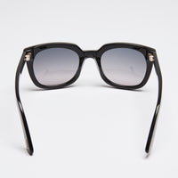 Tom Ford Black and Gold Sunglasses with Tinted Lens