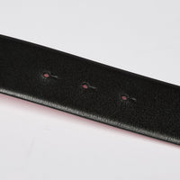 Valentino Garavani Double Sided Black and Red Belt