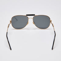 Versace Gold Pilot Sunglasses