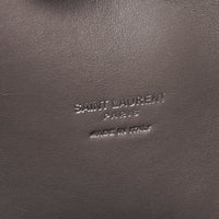 Saint Laurent Grained Calfskin Baby Sac De Jour Fog Grey